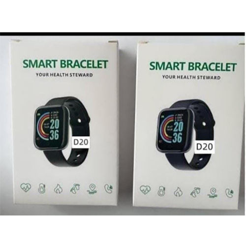 Black D20 Smart Bracelet