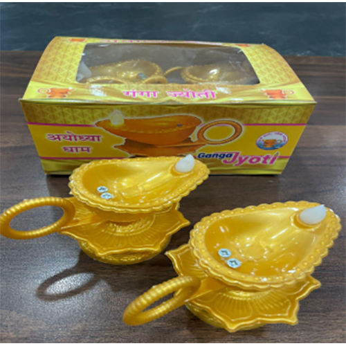 Yellow Led Water Sensor Diya