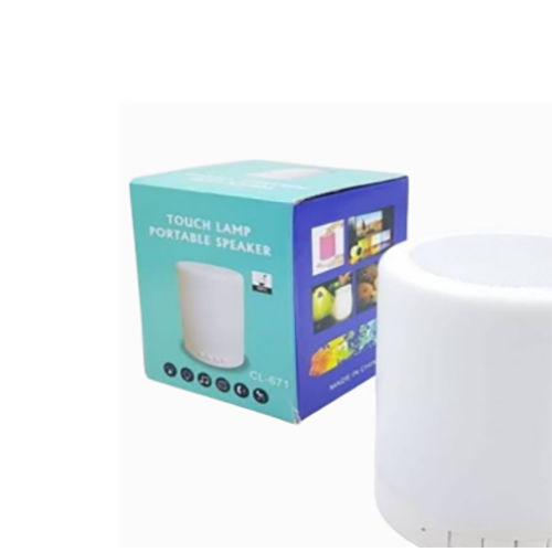 White Touch Lamp Portable Speaker