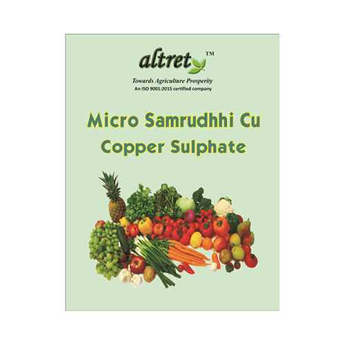 Copper Sulphate Application: Organic Fertilizer