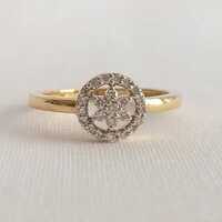 Daily Wear Gold Diamond Ring