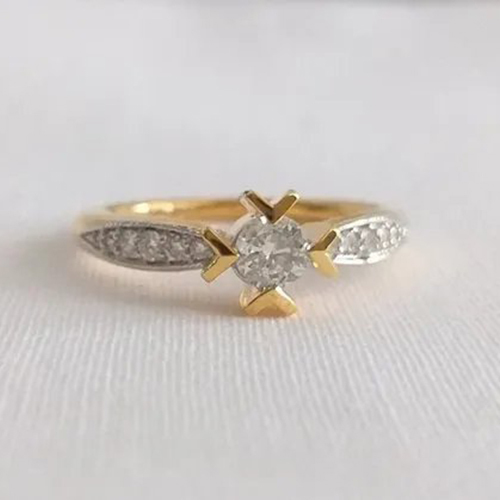 Diamond Exquisite Look Designer Engagement Ring