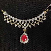 Real Diamond Mangalsutra - Color: Gold And Black