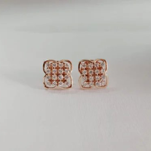 Gemstone Diamond Earring