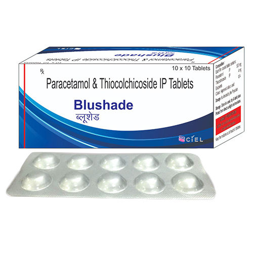 Paracetamol And Thiocolchicoside Tablets Ip General Medicines