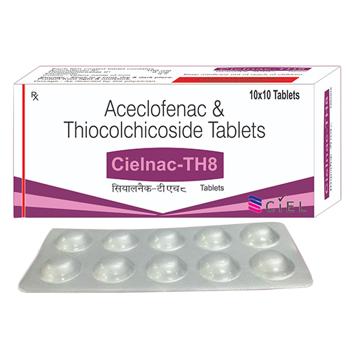 Aceclofenac And Thiocolchicoside Tablets