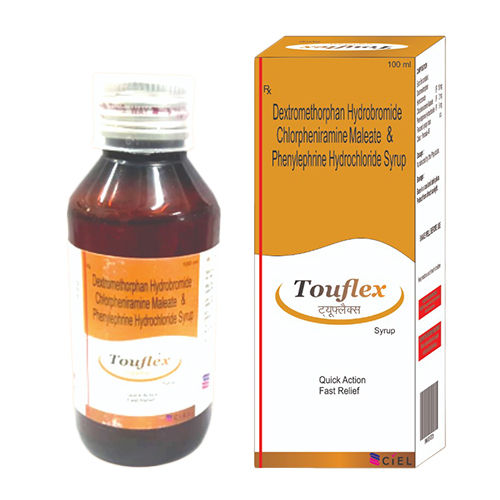 100 Ml Dextromethorphan Hydrochloride Chlorpheniramine Maleate And Phenylephrine Syrup General Medicines