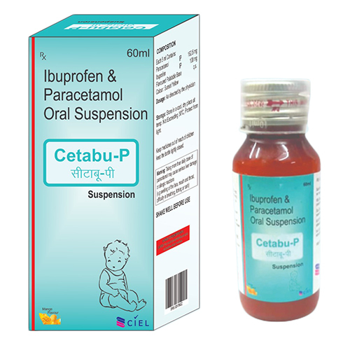 60 ML Ibuprofen And Paracetamol Oral Suspension