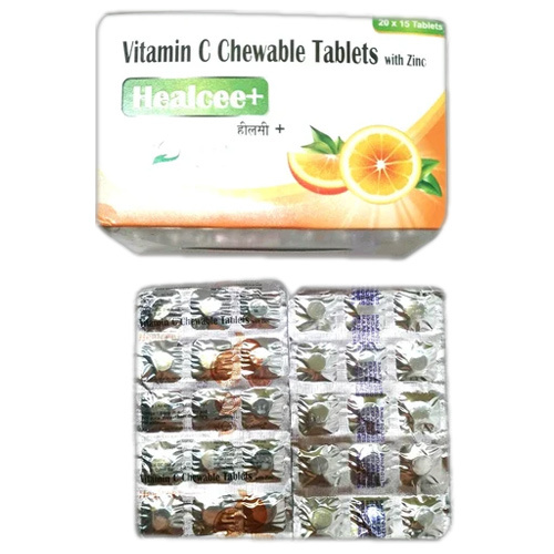 Vitamin C With Zinc Chewable Tablet