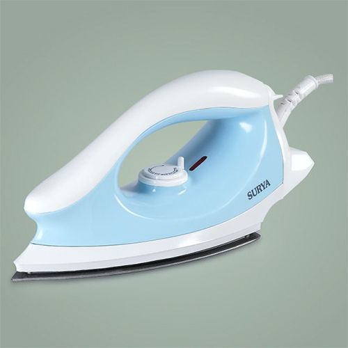 White And Blue 1000W Tornado Plus Dry Iron