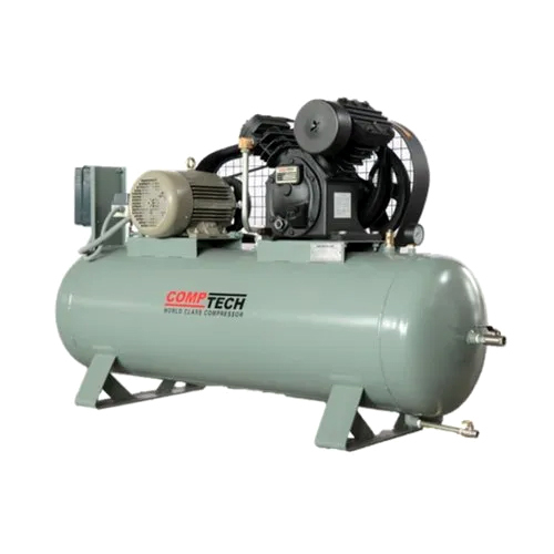 Comptech CT10 Air Compressor - Stainless Steel, Electric Power Source, Lubricated Design | Mute Operation for Reduced Noise