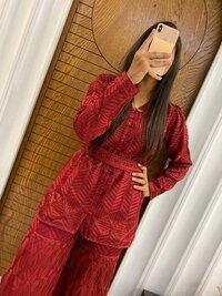 Georgette Salwar Suit With Work Sarara