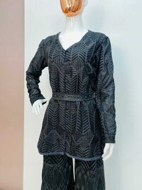 Georgette Salwar Suit With Work Sarara