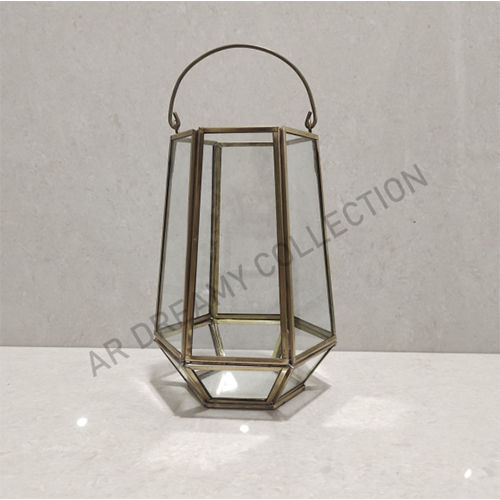 Glass Candle Lantern