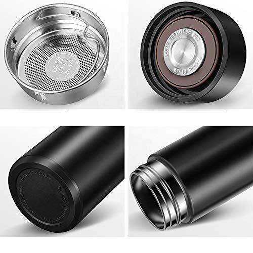Black Temperature Water Bottle