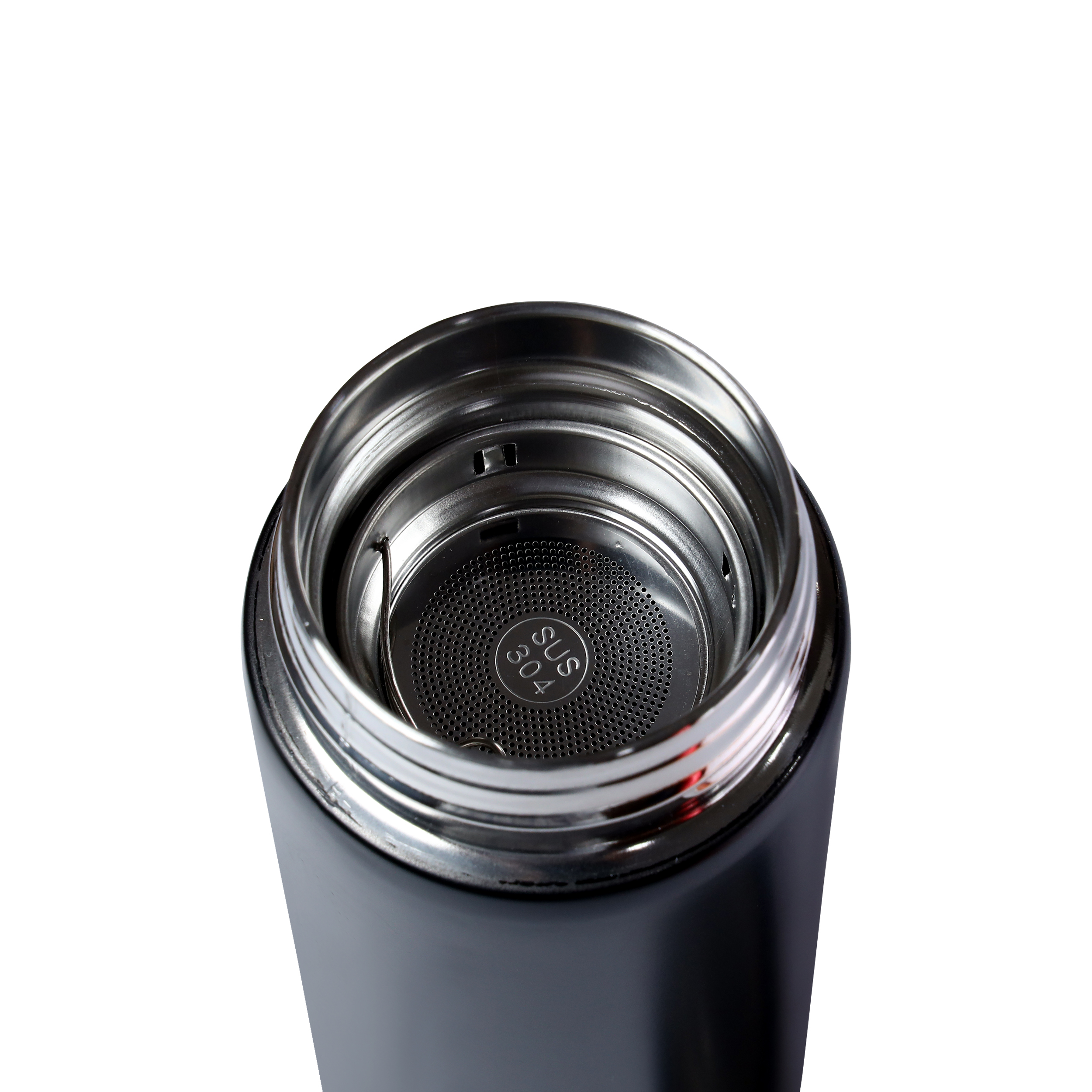 Black Temperature Water Bottle