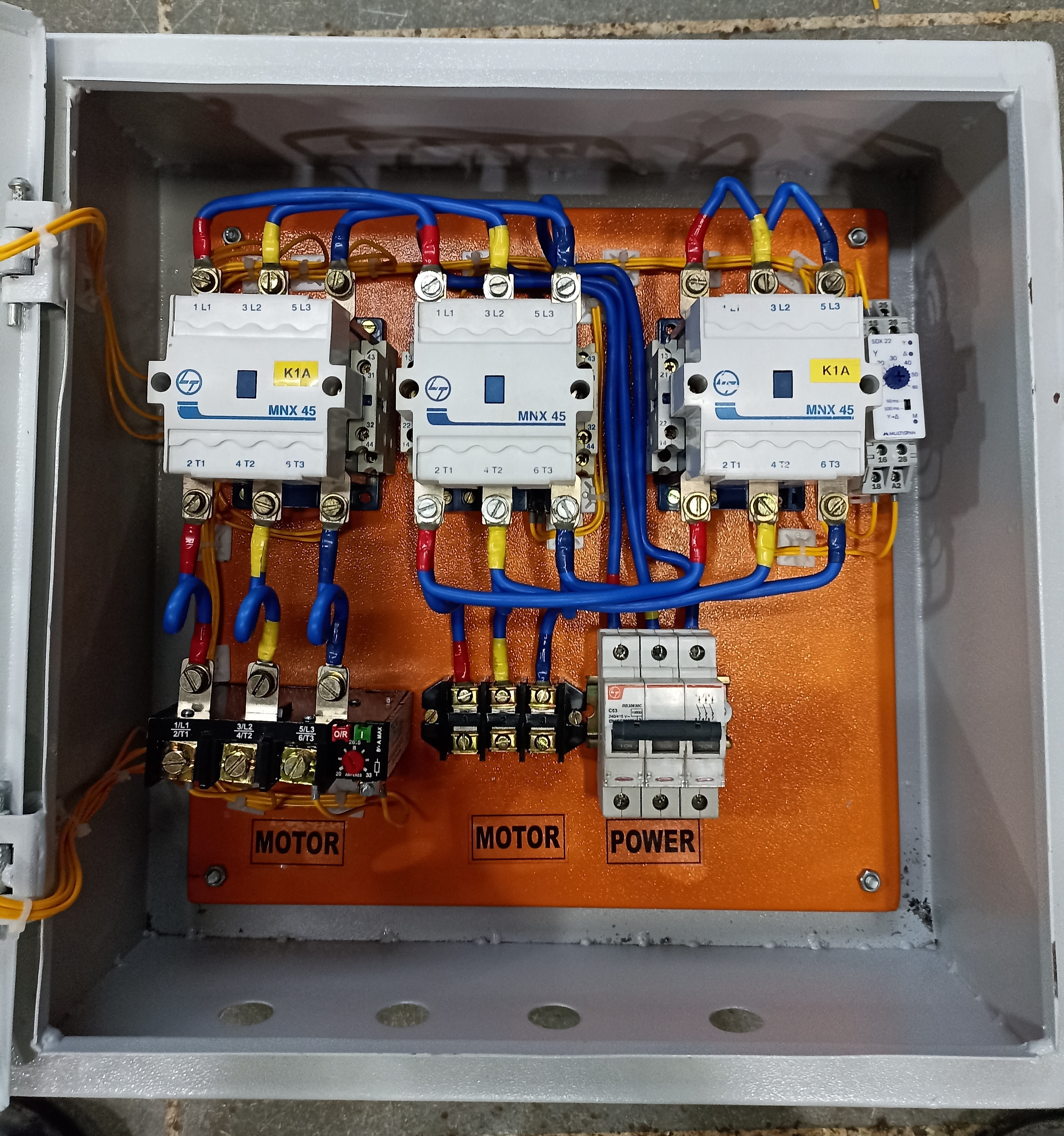 LT MNX-45 (30 HP) STAR-DELTA STARTER