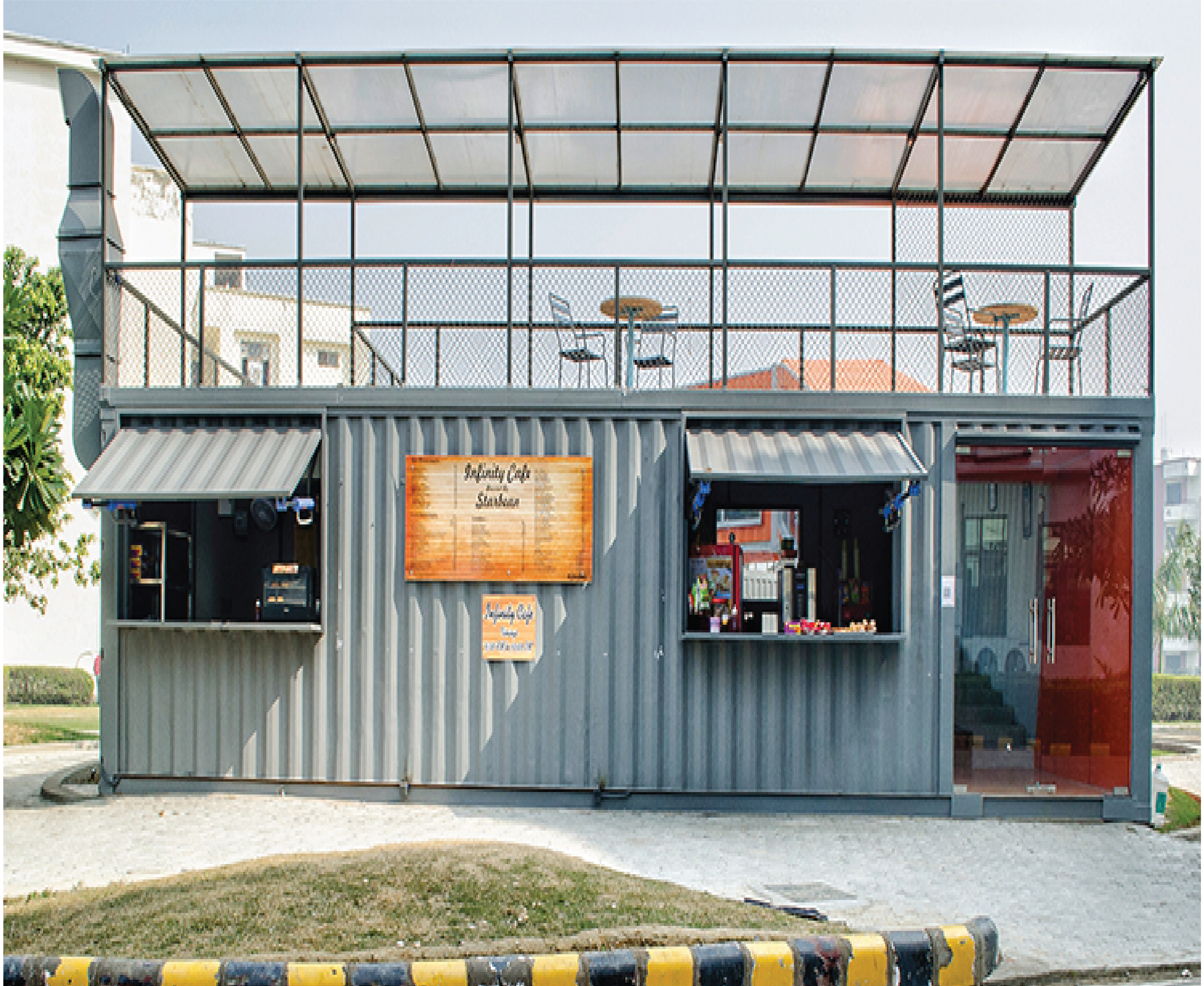 Portable Restaurant Container