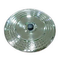 Stainless Steel Pot Lid - 3 Millimeter Thickness, Polished Silver Finish | Durable Single Piece For Kitchen Use