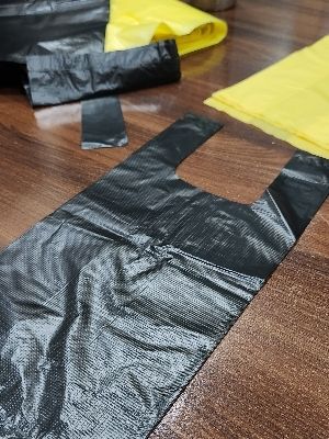 Black HDPE Liner Bag
