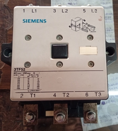 SIEMENS 3TF-52 CONTACTOR