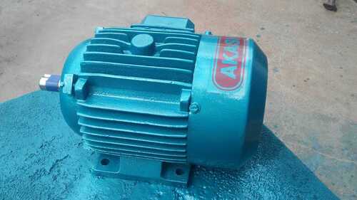 2Hp Three Phase Foot Mounting Motor - Color: Blue