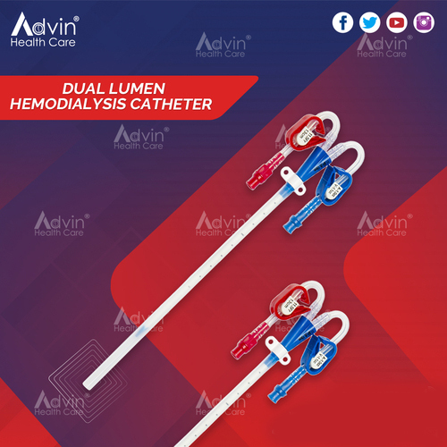 Double Lumen Hemodialysis Catheter 