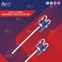 Double Lumen Hemodialysis Catheter