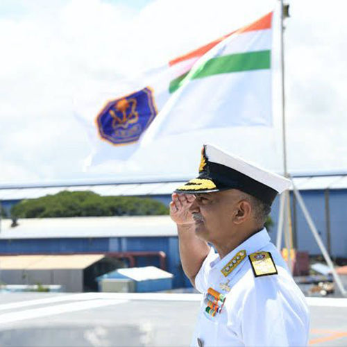 Indian Navy Flag