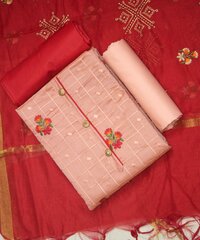 New Embroidered Work Dress Material