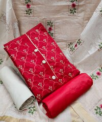 New Designer Embroidery Work Dreesmaterial