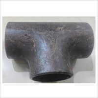 Mild Steel Tee - Silver Iron, Round Shape | 1 Year Warranty
