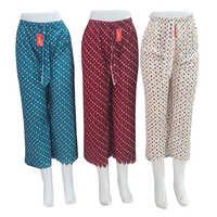Ladies Cotton Palazzo