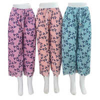 Ladies Fancy Cotton Palazzo