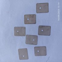 Mica for TO3P 25 x 25 mm