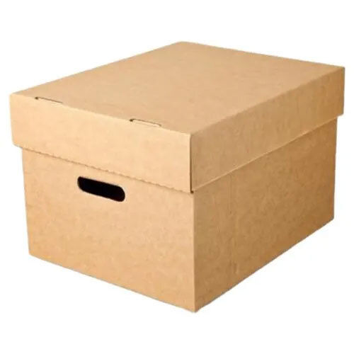 Paper Brown Plain Corrugated Box