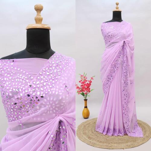 Georgette Saree With Affordable Price