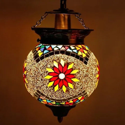 Hanging Mosaic Lamp Light Source: Energy Saving