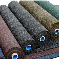 Rubber Roll Flooring Ppf - Color: Multi Color