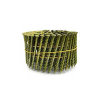 Screw Shank Coil Nails - Application: Industrial