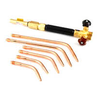 Esab Saffire 2 Hp Gas Welding Torch With 6 Tips - Brass Material, Industrial Application , Efficient Welding Performance