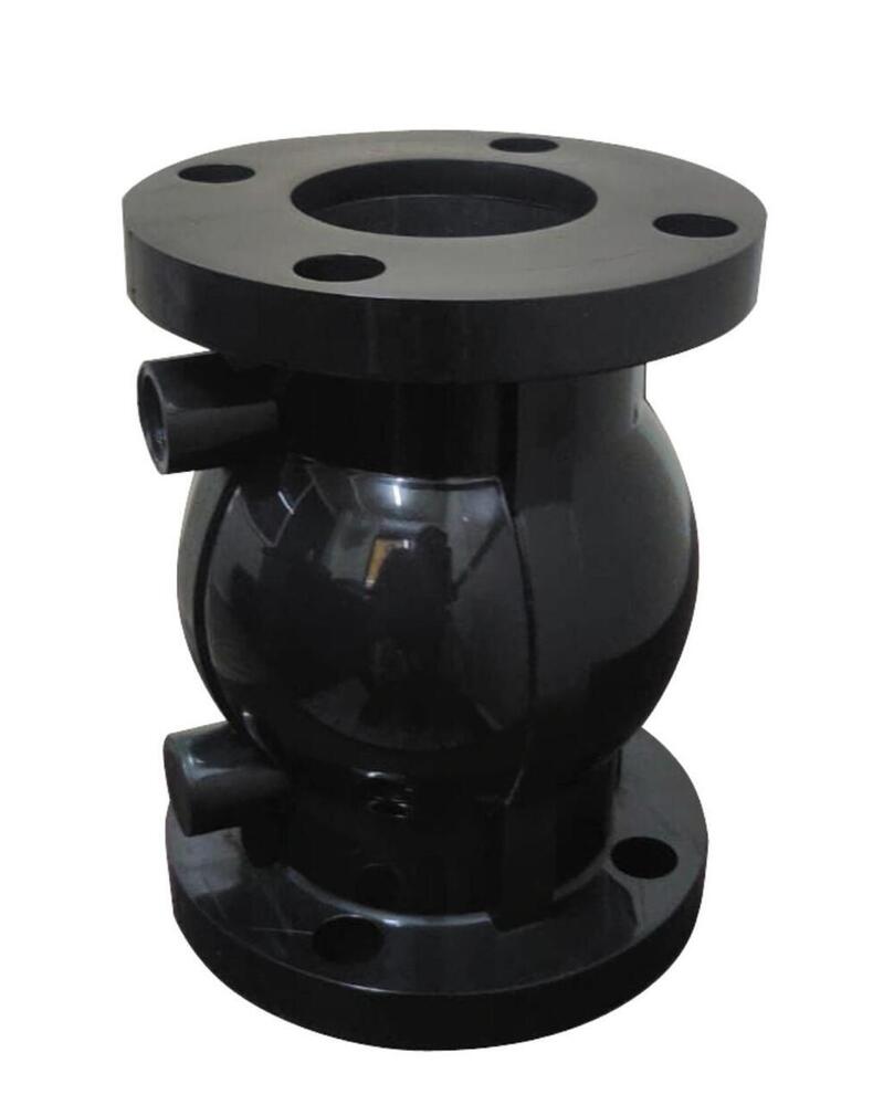 Solid Non Return Valve Flange NRV - Black (50mm to 100mm)