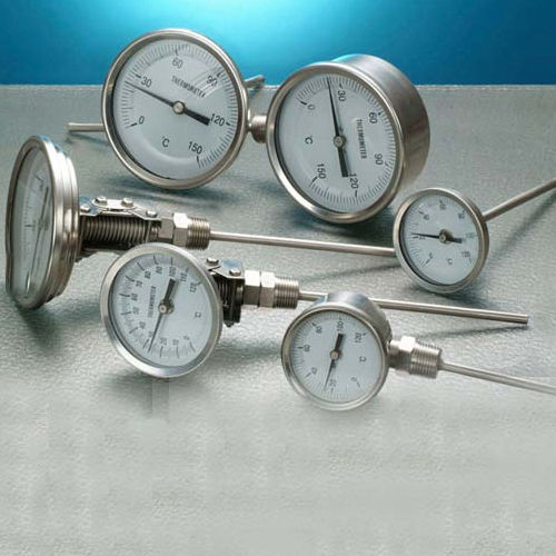 Silver Temperature Gauge