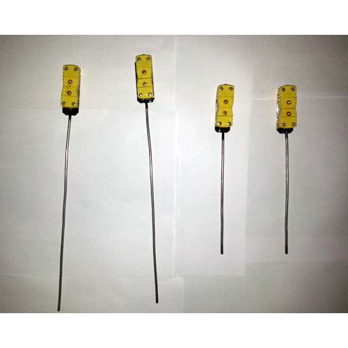 Silver-Yellow Mi Thermocouple With Plug And Socket