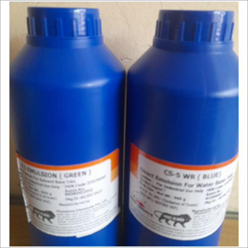 CS5 WR Blue Emulsion For Printing