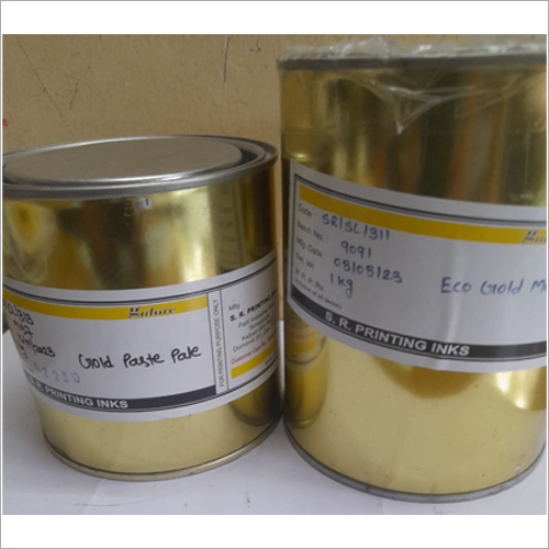 Gold Paste Plate Printing Inks