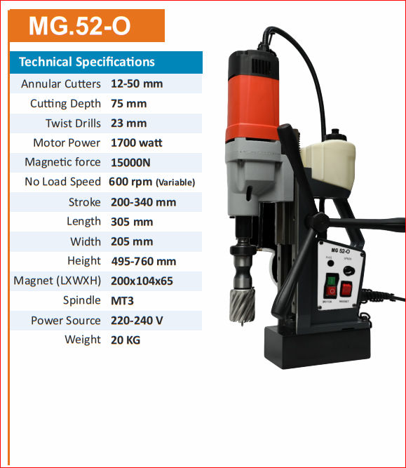 Magnetic Core Drill Machine