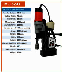 Magnetic Core Drill Machine