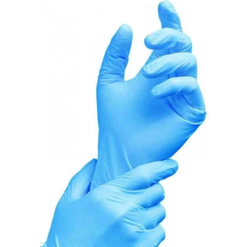 Leather Pharmacare Nitrile Disposable Gloves