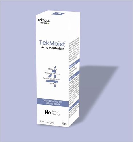 Tekmoist Acne Moisturizer - Shelf Life: 36 Months